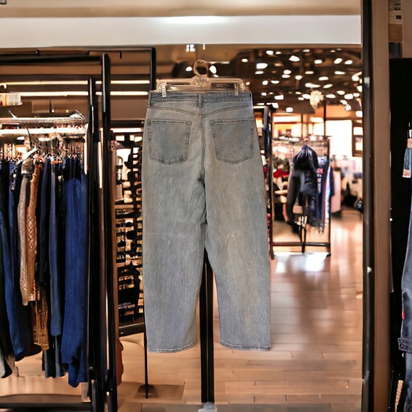 Wide Leg Wild Fable Jean Summer Staple Jean Intentionally Destroyed Super Comfy - Picture 11 of 13